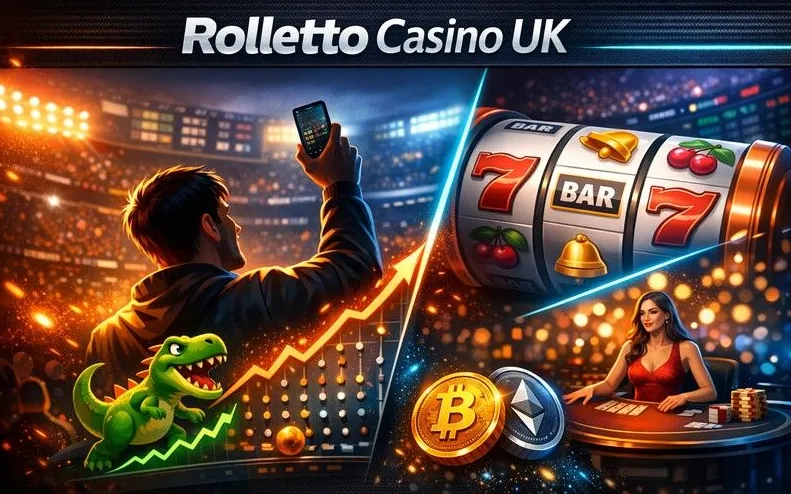 Rolletto Casino mobile browser interface